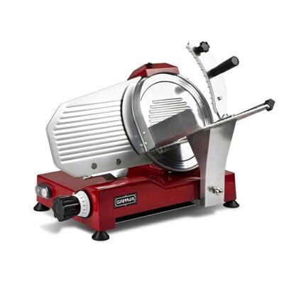 AFFETTATRICE PROFESSIONALE LAMA 25 CM 180 W ROSSO