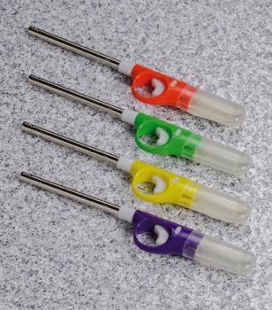 ACCENDIGAS RICARICABILE H27,5 CM 4 COLORI ASS