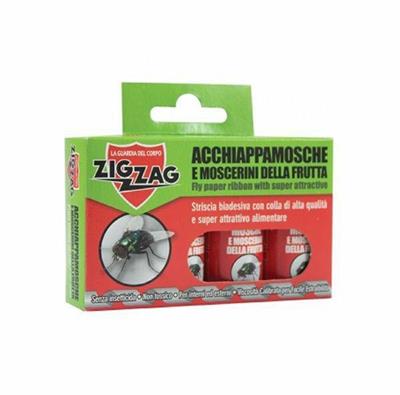 ACCHIAPPAMOSCHE STRISCE MOSCHICIDA CON. 4PZ