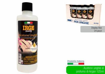 ACETONE UNGHIE 125ML ARGAN IRGE