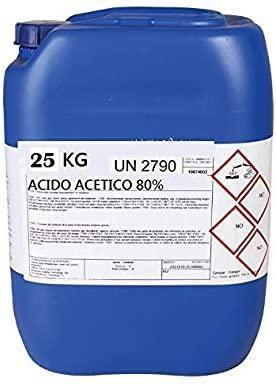 ACIDO ACETICO 80% IN TANICHE DA 20 KG