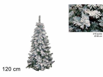 ALBERO PINO SESTRIERE INNEVATO 120CM 219PUNTE
