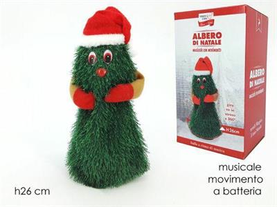 ALBERO MUSICALE 26CM SUONO E MOVIMENTO