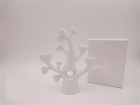 ALBERO DELLA VITA IN CERAMICA 2ø MISURA COLORE BIANCO