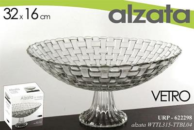 ALZATA IN VETRO 32X16CM
