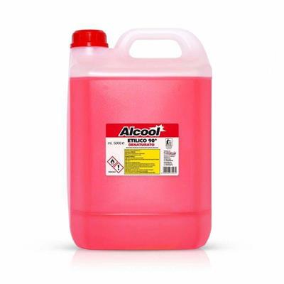 ALCOOL ETILICO DENATURATO 90ø 5LT