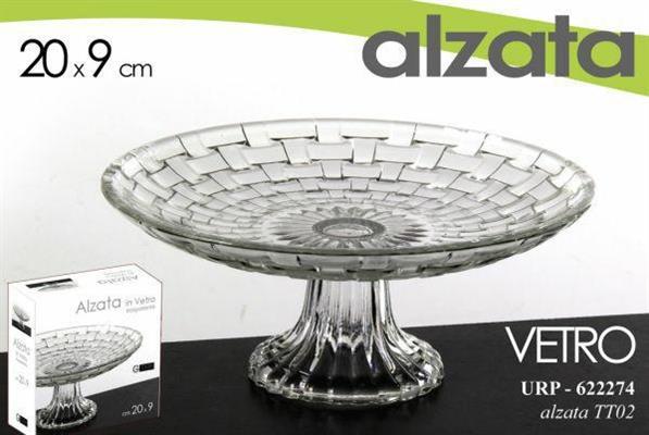 ALZATA IN VETRO 20X8,5CM