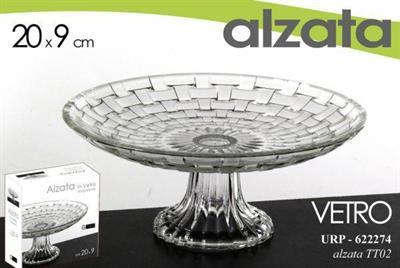 ALZATA IN VETRO 20X8,5CM
