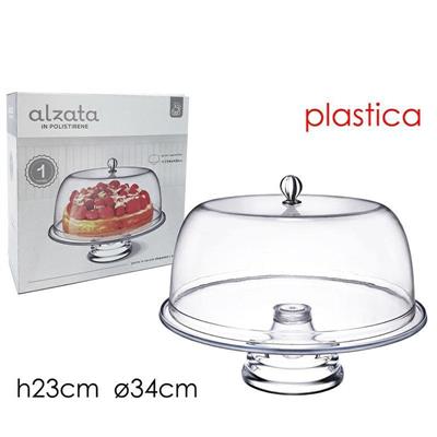 ALZATA CON CAMPANA D. 34 X H23 CM