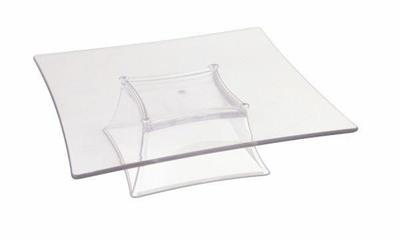 ALZATA QUADRA POLICARBONATO 20X20XH7CM