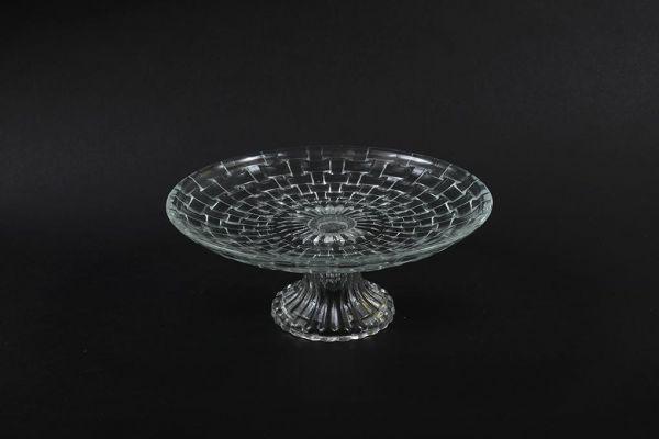 ALZATA KING PORTADOLCI IN VETRO 20XH8,5CM