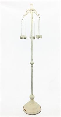 ALZATA PORTATEALIGHT 3AMPOLLE D.29XH135CM BIANCO/ORO