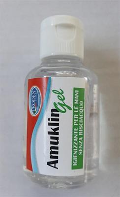 AMUKLIN GEL IGIENIZZANTE IDROALCOLICO 70% ALCOOL 50ML