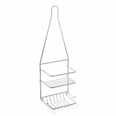 APPENDINO DA BAGNO IN METALLO 15,5X10,5X46CM COLORE BIANCO