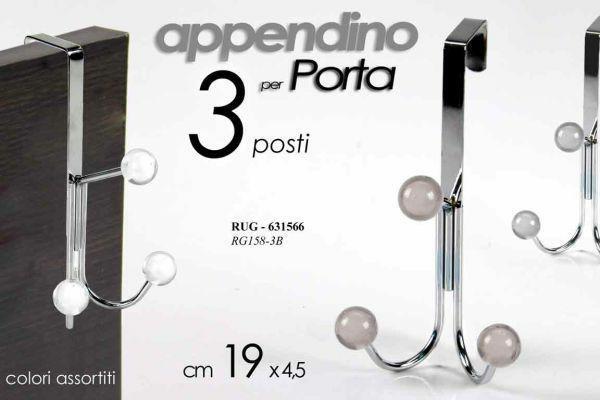 APPENDINO PER PORTA 3 POSTI 19X4,5CM