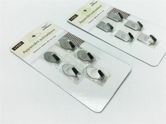 APPENDINI IN METALLO SET 5PZ 2MODELLI ASS.