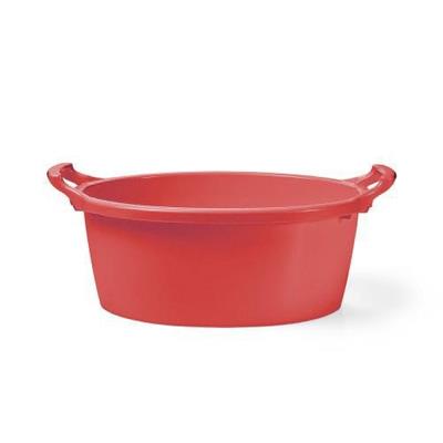 BAGNO OVALE 80CM COLORE ROSSO CORALLO