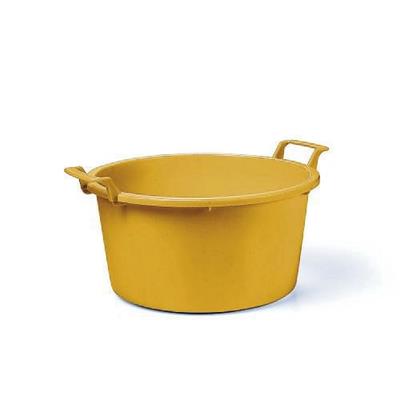 BAGNO TONDO D.40CM COLORE OCRA