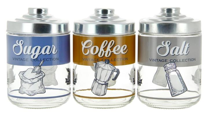 BARATTOLO 800CC SET 3PZ DECORO BIO LIFE