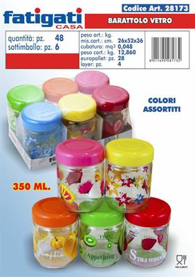 BARATTOLO VETRO 350ML FATIGATI