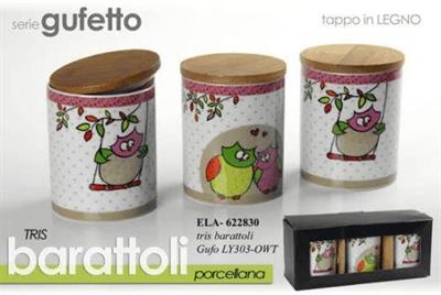 BARATTOLO GUFETTO SET 3PZ