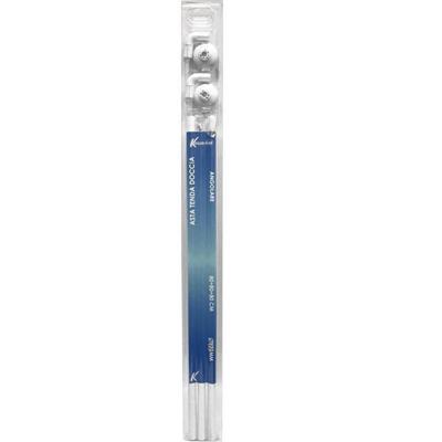 BASTONE BIANCO TENDA DOCCIA 80 CM