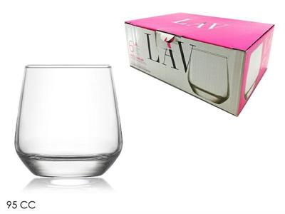 BICCHIERINI LIQUORE LAL 95 CC SET 6 PZ