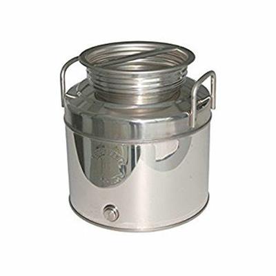 BIDONE IN ACCIAIO PER OLIO 10LT C.P.R. BELVIVERE