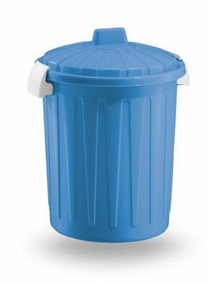 BIDONCINO C/COPERCHIO 8LT COL. BLU