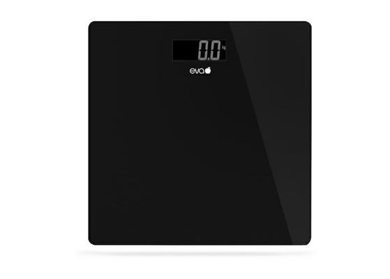 BILANCIA PESAPERSONE VETRO NERO 180KG/50GR EVA