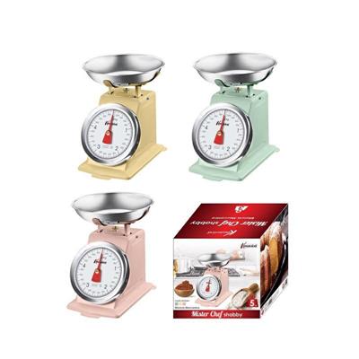 BILANCIA CUCINA MISTERCHEF SHABBY 5 KG COLORI ASS