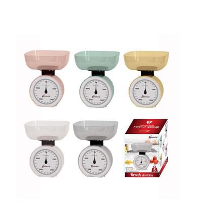 BILANCIA CUCINA BREAK SHABBY 5 KG COLORI ASS