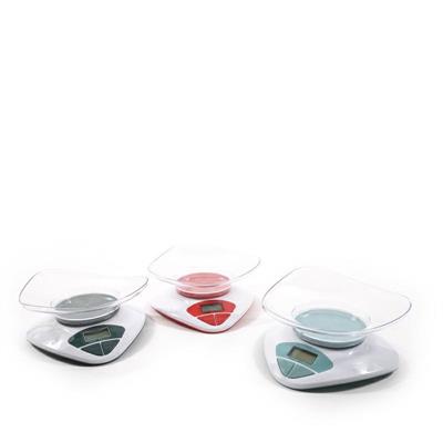 BILANCIA CUCINA DIGITALE 5 KG 20X18X9 CM COLORI ASS