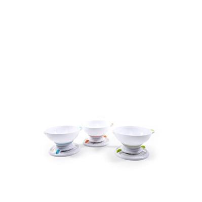 BILANCIA DA CUCINA 3 KG 22 X 19,5 X 12,5 CM COLORI ASS