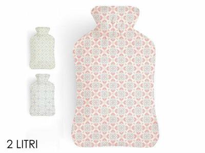 BORSA ACQUA CALDA 2LT CON COVER DECORI ASS.