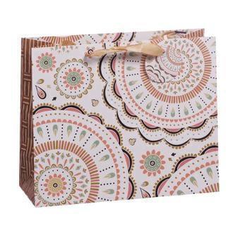 BORSA IN CARTA 31 X 12 X H26 CM 4 DECORI ASS