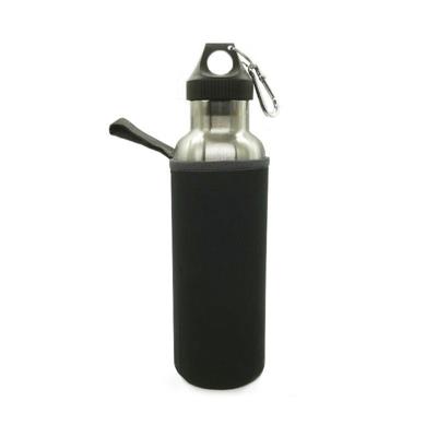 BOTTIGLIA TERMICA CON MOSCHETTONE 50CL ACCIAIO INOX 18/10