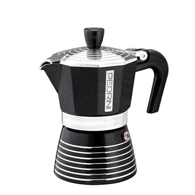 CAFFETTIERA INFINITY 3 TAZZE COLORE ANTRACITE
