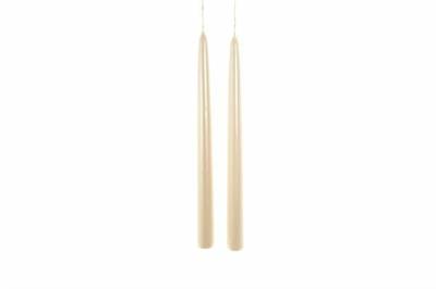 CANDELA A STELO SET 2PZ COLORE MADREPERLA