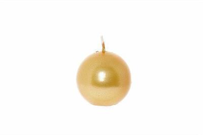 CANDELA SFERA LUCID D.6CM COLORE ORO