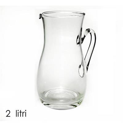 CARAFFA IN VETRO 2 LT 13,5 X H22 CM