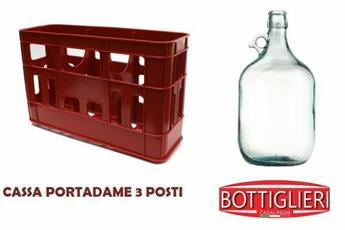 CASSETTA PER DAME TRE POSTI ROSSA