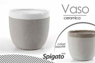 CASPO CERAMICA 17X17X16CM COLORI ASS.