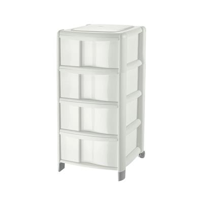CASSETTIERA BAMBU' 4 ALTI PANNA 39X40XH85,5CM
