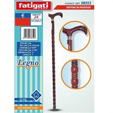 BASTONE DA PASSEGGIO IN LEGNO 93 CM