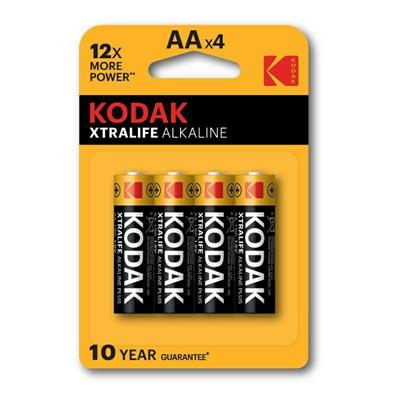 BATTERIA KODAK STILO XTRALIFE ALKALINE 1,5V 4PZ